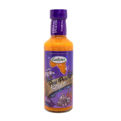 Calisto's Garlic Peri Peri Sauce, 6x250ml