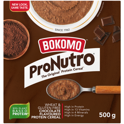 Bokomo Pronutro Wheat Free Chocolate, 12x500g