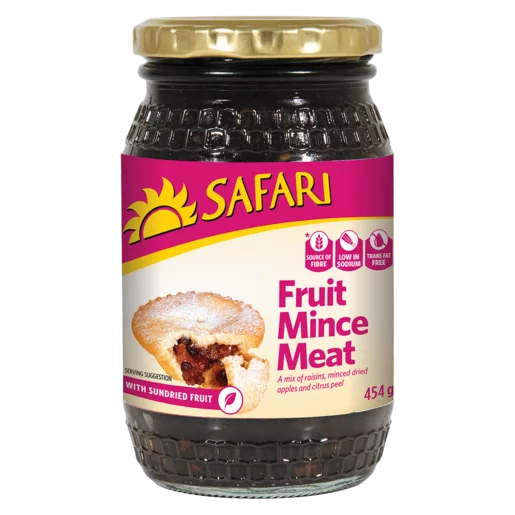 SAFARI Fruit Mince Meat, 12x454g