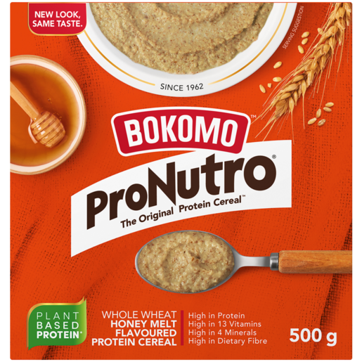 Bokomo Pronutro Whole Wheat Honeymelt, 12x500g