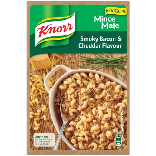 Knorr Smokey Bacon & Cheddar Flavoured Mince Mate 16x230g