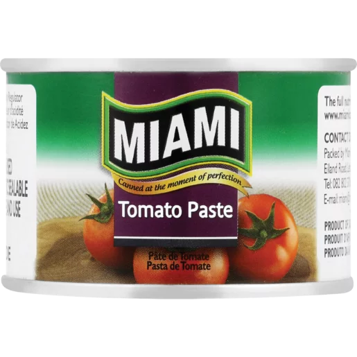 Miami Tomato Paste Can, 12x115g