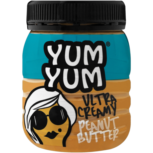Yum Yum Ultra Creamy Peanut Butter, 12x400g