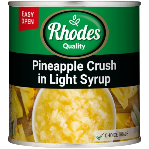 Rhodes Quality Crush Pineapple, 12x432g