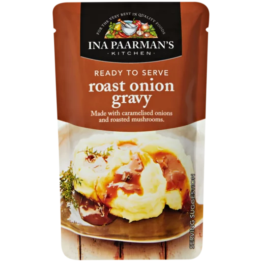 Ina Paarman Ready To Serve Roast Onion Gravy, 12x200ml