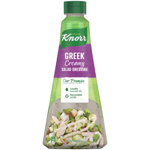Knorr Creamy Greek Salad Dressing 20x340ml