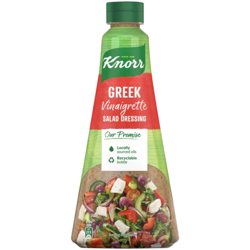 Knorr Vinaigrette Greek Salad Dressing 20x340ml