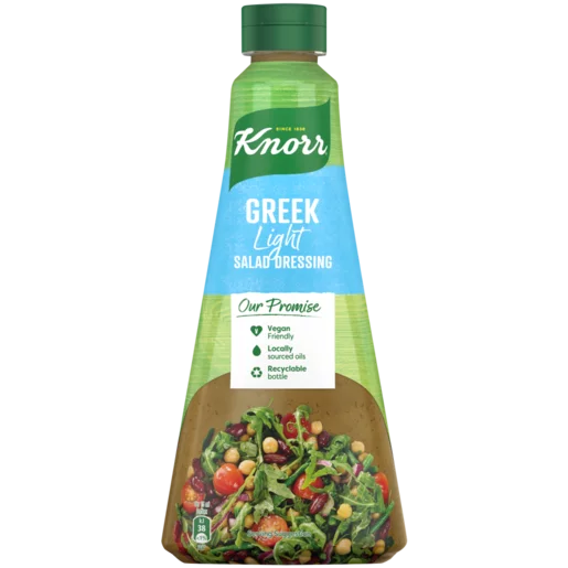 Knorr Light Greek Salad Dressing 20x340ml