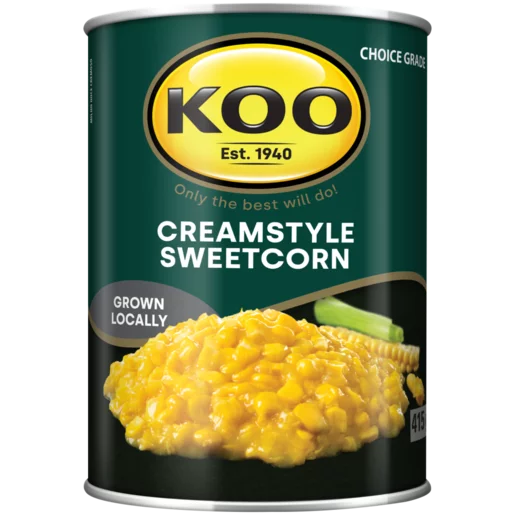 KOO Creamstyle Sweetcorn, 12x415g