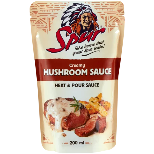 Spur Mushroom Sauce, 12x200ml