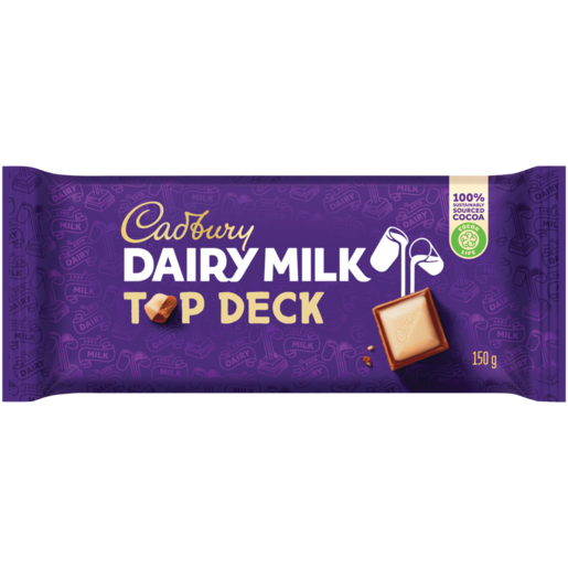 Cadbury Dairy Milk Top Deck, 20x150g