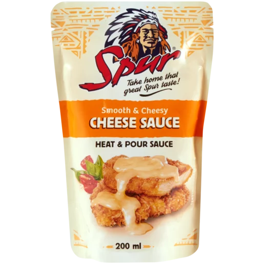 Spur Smooth & Cheesy Cheese Sauce Pouch, 12x200ml