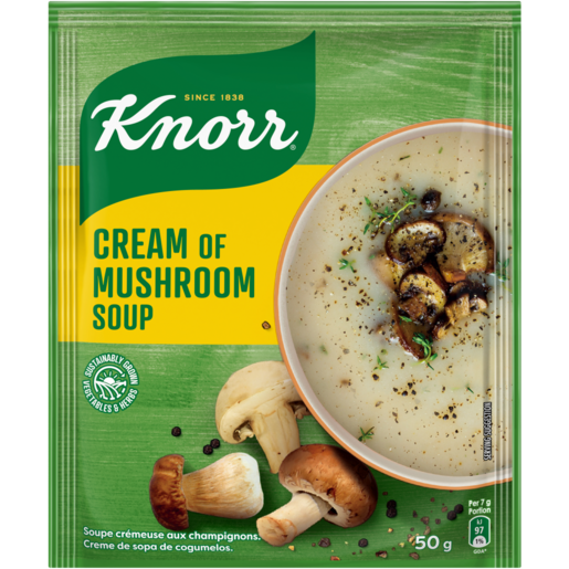 Knorr Cream of Mushroom Soup, 12x50g