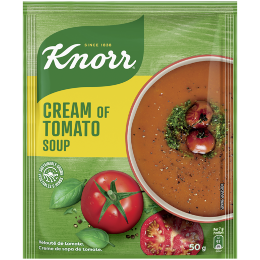 Knorr Cream of Tomato Soup, 12x50g