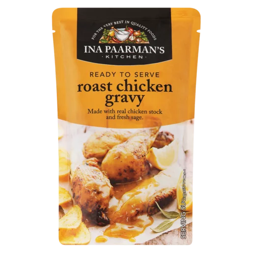 Ina Paarman Roast Chicken Gravy Sauce, 12x200ml