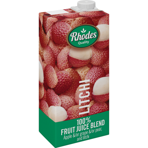 Rhodes Quality 100% Litchi Juice 1L 6x1L