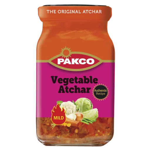 Pakco Mild Vegetable Atchar, 12x385g