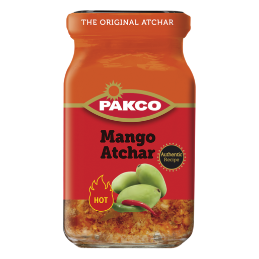 PAKCO Mango Atchar Hot, 12x385g