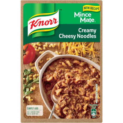 Knorr Creamy Cheesy Noodles Mince Mate 16x280g
