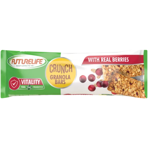 FUTURELIFE Crunch Vitality With Real Berries Granola Bar, 12x40g