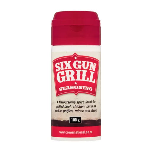 Six Gun Grill Seasoning, 12x100g
