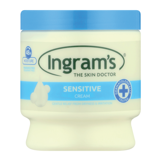 Ingram's Sensitive Body Cream, 6x450ml