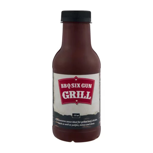 Six Gun Grill BBQ Sauce 12x375ml