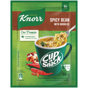 Knorr Cup A Snack Spicy Bean with Noodles, 20x38g