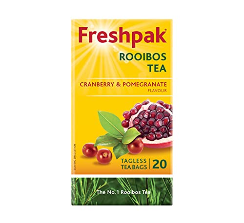 Freshpak Rooibos Cranberry & Pomegranate Flavour, 12x20 bags