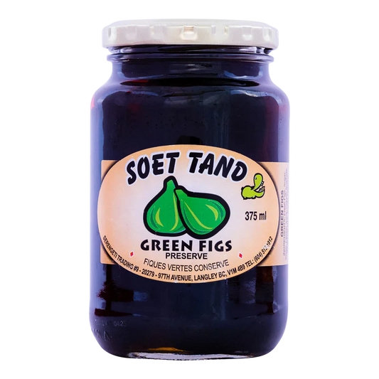 Soet Tand Green Fig Preserve, 12x375ml