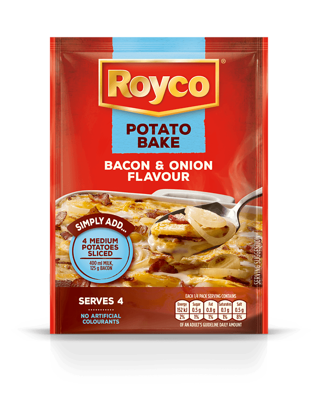 Royco Bacon & Onion Potato Bake Instant Sauce 24x41g