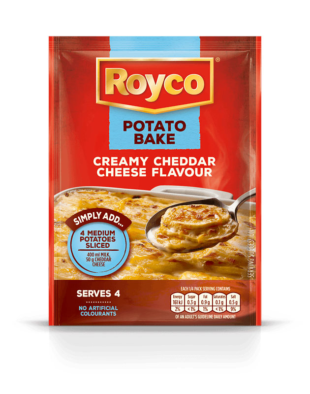 Royco Potato Bake Creamy Cheddar Cheese, 12x41g