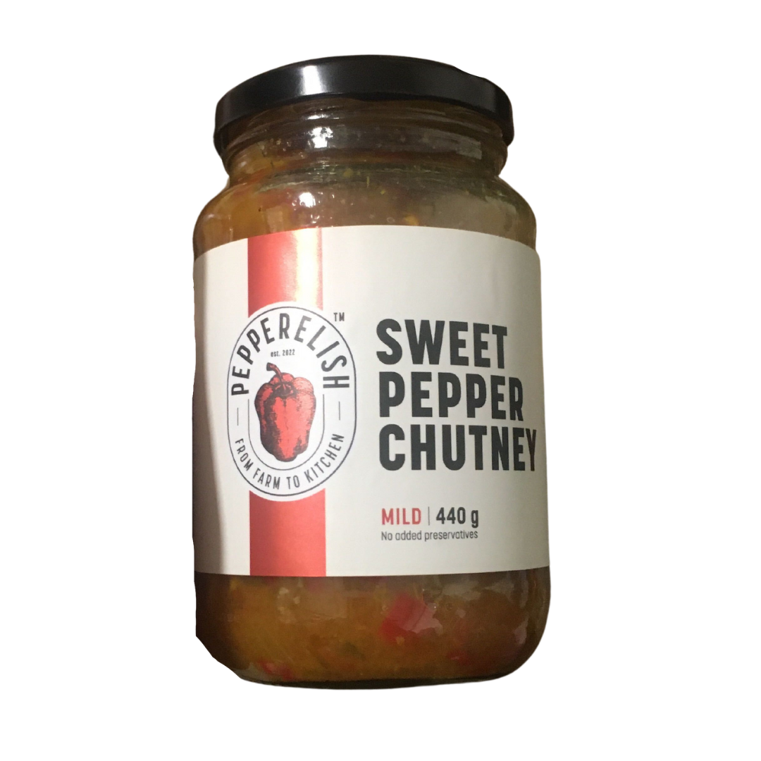 Pepperlish Mild Sweet Pepper Chutney, 12x400g