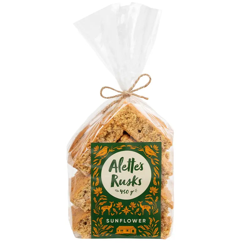 Alette's Rusks Sunflower, 12x450g