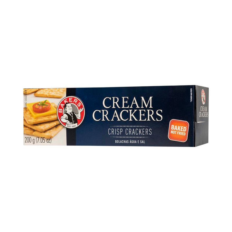 Bakers Crisp Cream Crackers, 12x200g