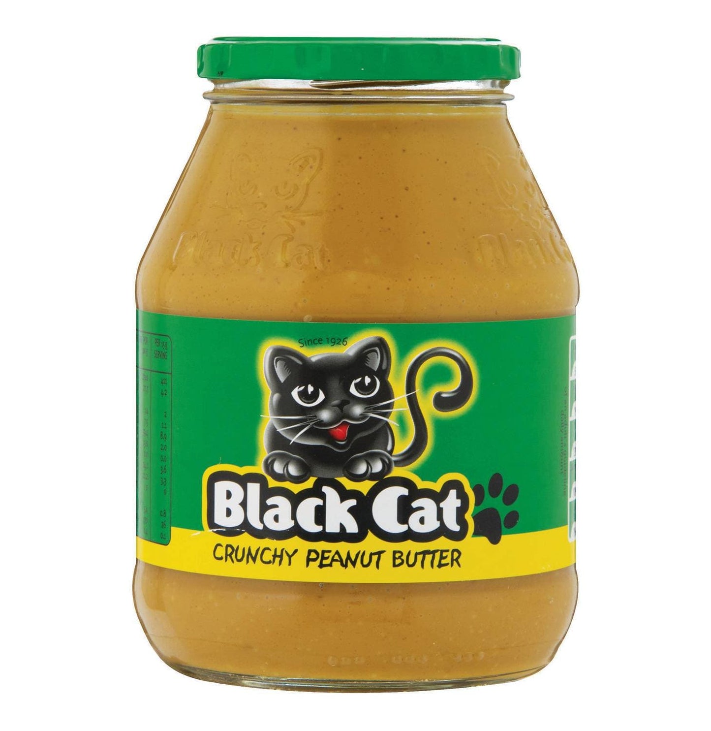 Black Cat Peanut Butter Crunchy, 12x400g