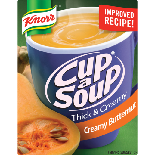 Knorr Cup-a-Soup Thick & Creamy Butternut Instant Soup 3x31g