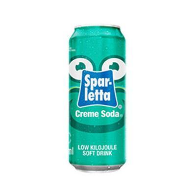 Sparletta Creme Soda (300 ml) from South Africa - AubergineFoods.com
