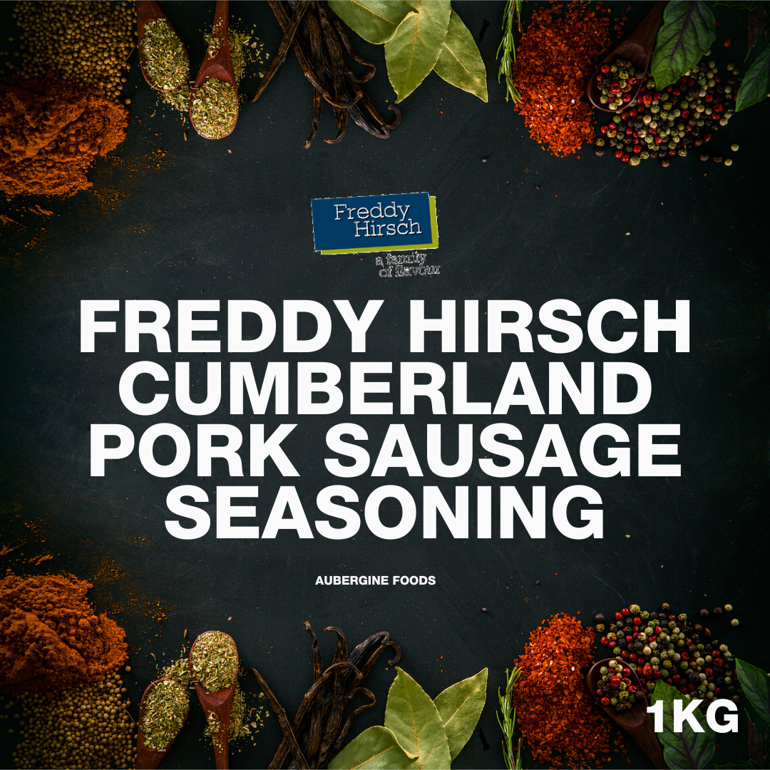 Freddy Hirsch Cumberland Pork Sausage Seasoning, 10x1Kg