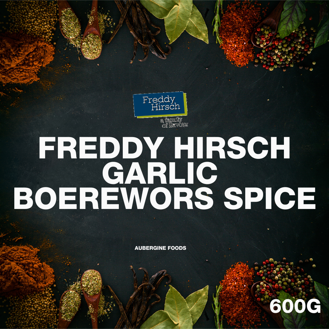 Freddy Hirsch Garlic Boerewors Spice, 12x600g