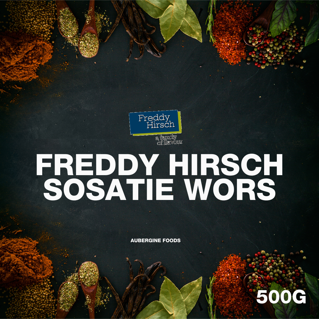 Freddy Hirsch Sosatie Wors, 12x500g
