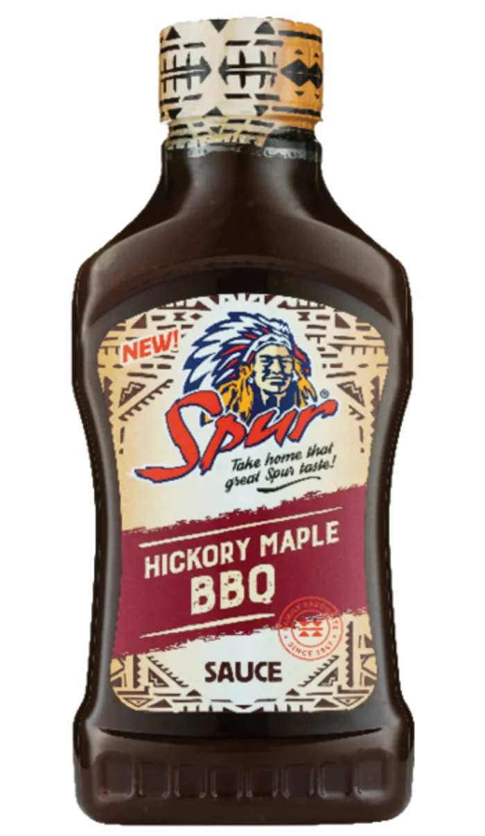 Spur Hickory Maple BBQ Sauce, 12x500ml