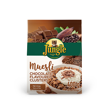 Jungle Muesli Chocolate Clusters, 12x400g