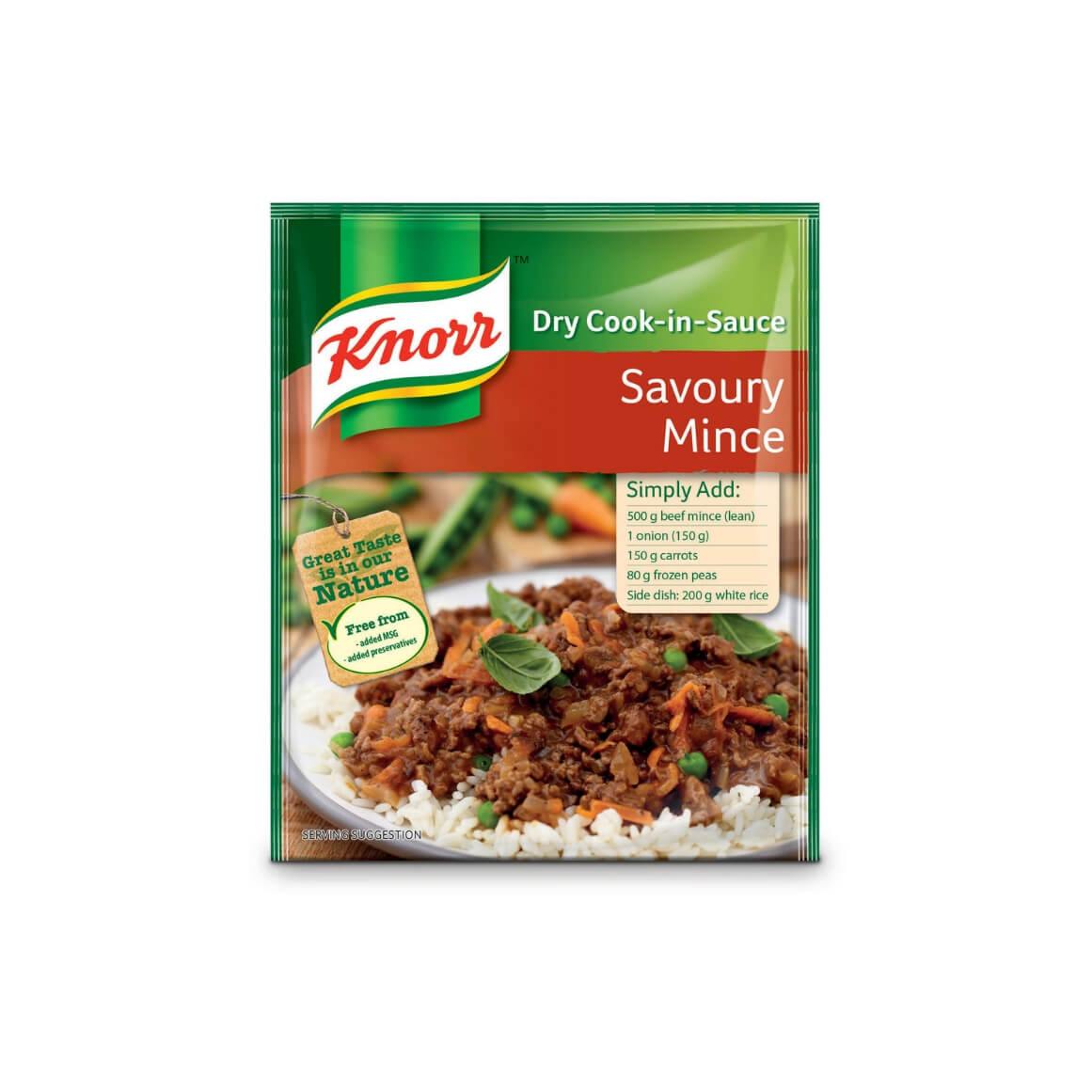 Knorr Savoury Mince Dry Cook-In-Sauce 20x38g