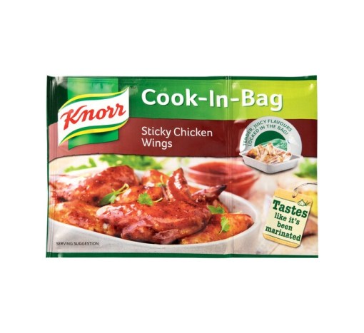 Knorr Sticky Chicken Wings Cook-In-Bag 20x35g