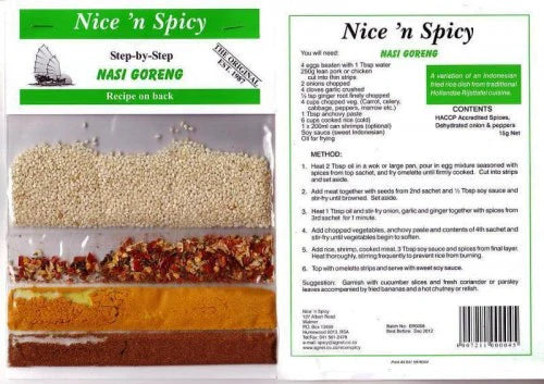 Nice 'n Spicy Nasi Goreng, 25x15g