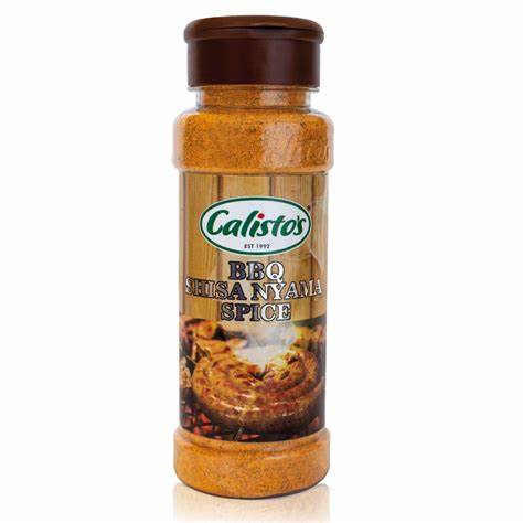 Calisto's BBQ Shisanyama Spice, 6x140g