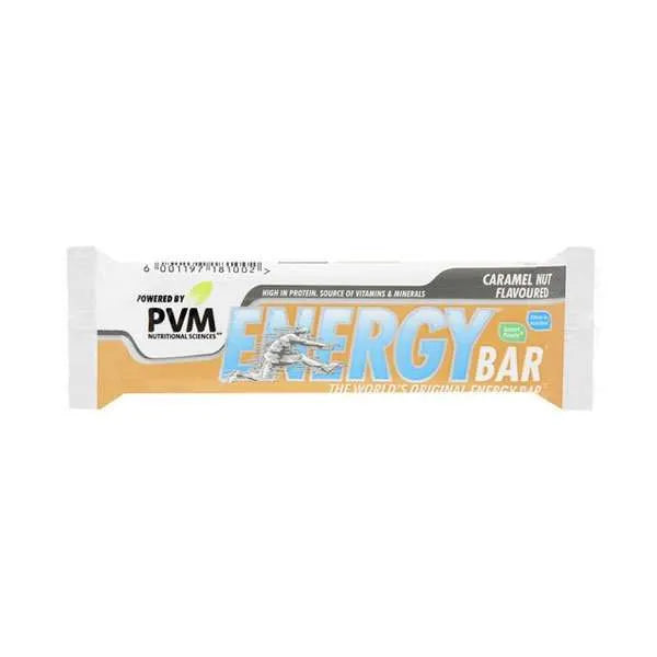 PVM Energy Bar Caramel Nut, 45x45g