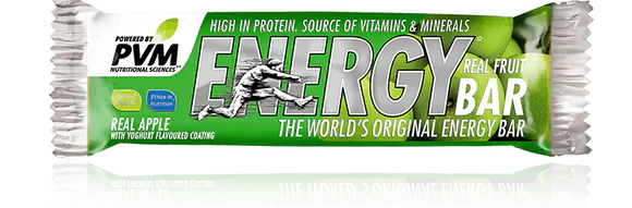 PVM Energy Bar: Real Apple, 45x45g