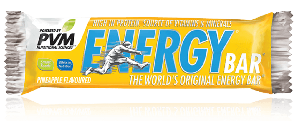 PVM Energy Bar: Pineapple, 45x45g